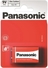 Батарейка Panasonic Red Zinc 6F22 BLI 1 Zinc-Carbon, 9.0 V 1шт. (6F22REL/1BP ) - Фото №1