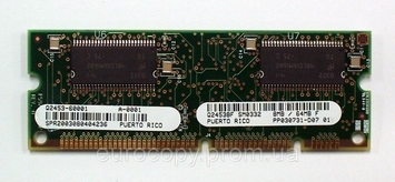 Плата памяти DIMM 64MB RAM HP LJ 4200, Q2453-67908 Q2453-67907 | Q2453-67906 | Q2453-67905 | Q2453-67904 | Q2453-67903 | Q2453-67902 | Q2453-67901 | Q2453-60001 - Фото №1