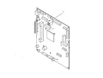 Плата форматирования (CBS) Canon iR 2016/iR-2020 (FM2-4054-000000) - Фото №1