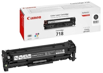 Заправка картриджа Canon 718 LBP-7200 black  (2662B002) - Фото №1