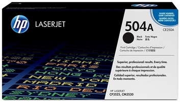 Заправка картриджа HP Color LaserJet CP3525 Black  (CE250A) - Фото №1