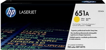 Заправка картриджа HP 651A LaserJet M775dn Yellow (CE342A) - Фото №1
