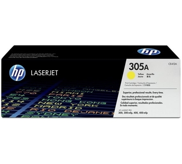 Заправка картриджа HP Color LaserJet M351a Yellow  (CE412A) - Фото №1
