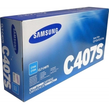 Заправка картриджа Samsung CLP-320 Cyan CLT-C407S - Фото №1