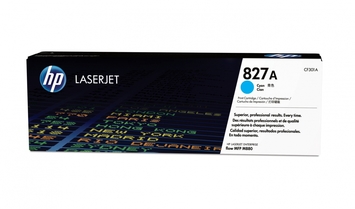 Тонер-картридж HP LaserJet 827A / M880z ресурс 32000 стор. Cyan (CF301A) Original - Фото №1