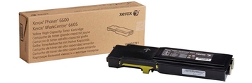 Тонер-картридж Xerox PH6600/WC6605 ресурс 2 000 стор. @5% (А4) Yellow (106R02251) - Фото №1