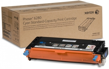 Тонер-картридж Xerox PH6280 ресурс 2 200 стор. @ 5% (А4) Cyan (106R01388) - Фото №1