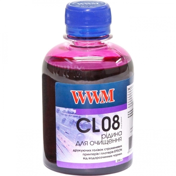 Очищающая жидкость WWM для водорастворимых чернил Epson 200г (CL08) - Фото №1