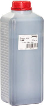 Тонер АНК для OKI B401/B441/B451 бутыль 1000г Black (1401321) - Фото №1