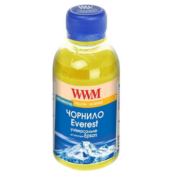 Чорнило WWM EVEREST для Epson 100г Yellow Пігментні (EP02 / YP-2) - Фото №1
