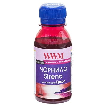 Чернила WWM SIRENA для Epson 100г Magenta сублимационные (ES01/M-2) - Фото №1