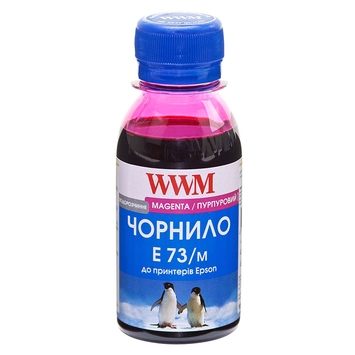 Чорнило WWM для Epson Stylus CX3700/TX119/TX419 100г Magenta Водорозчинні (E73/M-2) - Фото №1