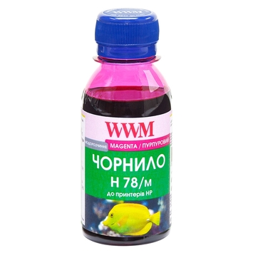 Чернила WWM для HP №178 100г Magenta Водорастворимые (H78/M-2) - Фото №1