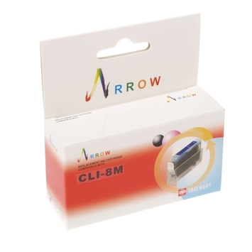 Картридж Arrow для Canon Pixma Magenta (CLI8M) - Фото №1