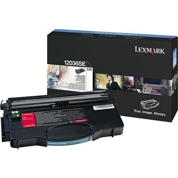 Тонер-картридж Lexmark для E120 ресурс 2000 копий Black (12036SE) - Фото №1