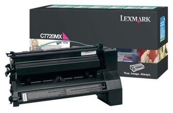 Тонер-картридж Lexmark C77x для X772e / C772n / C772dn / C772dtn 15k Magenta (C7720MX) Original - Фото №1