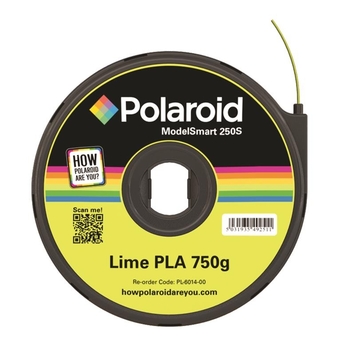 Картридж з ниткою PLA Polaroid ModelSmart 250s 1.75мм/0.75кг Lime (3D-FL-PL-6014-00) - Фото №1