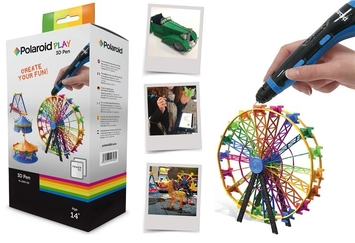 Ручка 3D Polaroid PLAY, PLA Filament 4x15g (4*5m) - Фото №1