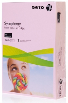 Папір Xerox кольоровий SYMPHONY Pastel Pink (80) A4 500л. - Фото №1