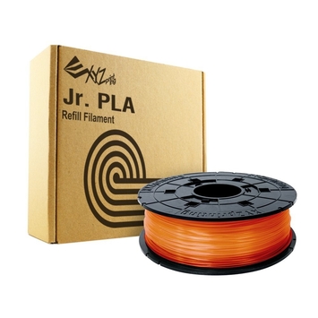 Картридж с нитью PLA(NFC) XYZprinting 1.75мм/0.6кг Clear Orange (RFPLCXEU07B) - Фото №1