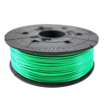 Котушка з ниткою 1.75мм/0.6кг PLA XYZprinting Filament для da Vinci, прозорий зелений - Фото №1