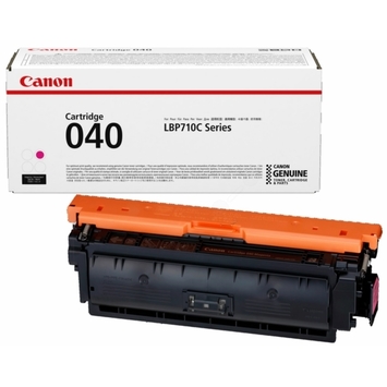 Тонер-картридж Canon 040 LBP710 / 712 ресурс 5400 стр. @ 5% (А4) Magenta (0456C001) Original - Фото №1