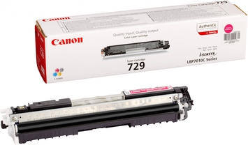 Тонер-картридж Canon 729 LBP-7010/7018 ресурс 1000 стор. Magenta (4368B002) Original - Фото №1