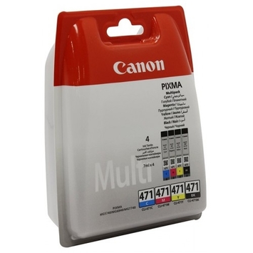 Картридж Canon CLI-471 Multi Pack (0401C004) Original - Фото №1