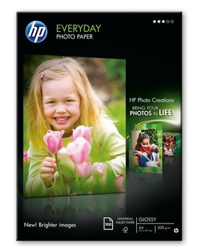 Папір HP A4 Everyday Photo Paper Glossy, 100л. - Фото №1