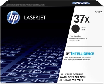 Тонер-картридж HP 37X LaserJet M608 / M609 / M631 / M632 ресурс ~ 25000 стор @ 5% (A4) Black (CF237X) Original - Фото №1