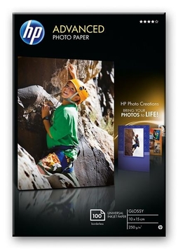 Папір HP 10x15cm Advanced Glossy Photo Paper, 100л. (Q8692A) - Фото №1