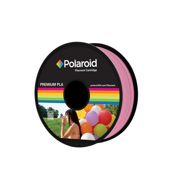 Катушка с нитью 1.75мм/1кг PLA Polaroid для 3D принтера, розовый - Фото №1
