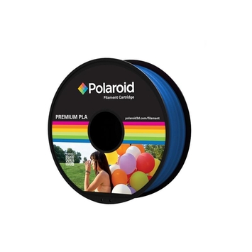 Катушка с нитью 1.75мм/1кг PLA Polaroid для 3D принтера, синий - Фото №1