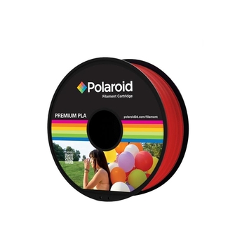 Катушка с нитью 1.75мм/1кг PLA Polaroid для 3D принтера, красный - Фото №1