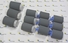 Набор роликов захвата и подачи бумаги из лотка №2 (состоит из RM1-0037-6шт; RM1-0036-6шт) HP LaserJet  Enterprise 600 M601 / M602 / M603 (CE988-67904) - Фото №1