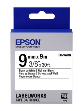 Картридж Epson Standart Black/White 9mm x 9m (C53S653003) Original - Фото №1
