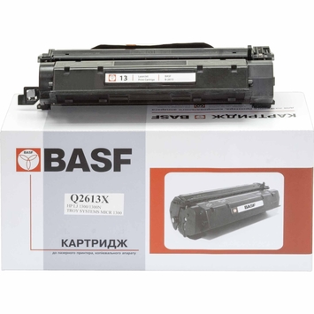 Картридж тонер BASF для HP LaserJet 1300 Q2613X Black (BASF-KT-Q2613X) - Фото №1