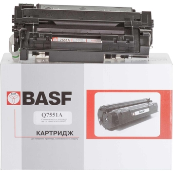 Картридж тонер BASF для HP LaserJet P3005 / M3027 / M3035 Q7551A Black (BASF-KT-Q7551A) - Фото №1