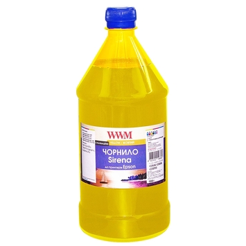 Чорнило WWM SIRENA для Epson 1000г Yellow сублімаційні (ES01/Y-4) - Фото №1