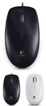 Мышь Logitech B100 USB Black (910-003357) - Фото №1