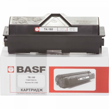 Картридж тонер BASF для Kyocera Mita FS-1120D TK160 Black (BASF-KT-TK160) - Фото №1