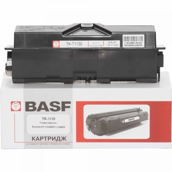 Картридж тонер BASF для Kyocera Mita FS-1030/1130 TK1130 Black (BASF-KT-TK1130) - Фото №1