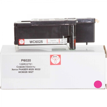 Тонер-картридж BASF для Xerox Phaser 6020/6022/WC6025/6027 106R02761 Magenta (BASF-KT-106R02761) - Фото №1