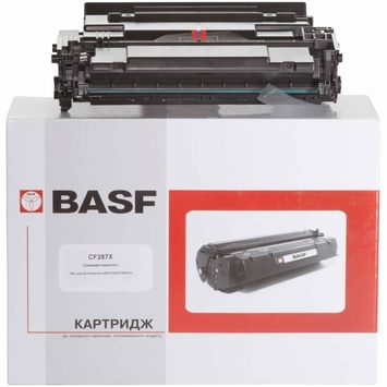 Картридж тонер BASF для LaserJet Enterprise M527c/M527f/M527dn CF287X Black (BASF-KT-CF287X) - Фото №1