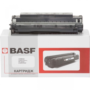 Картридж тонер BASF для HP LJ 5P/5MP/6P C3903A Black (BASF-KT-C3903A) - Фото №1