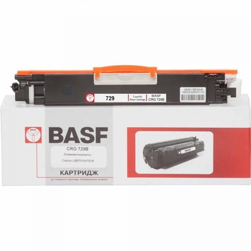 Картридж тонер BASF для Canon LBP 7010C/7018C Canon 729Bk Black (BASF-KT-729BK) - Фото №1