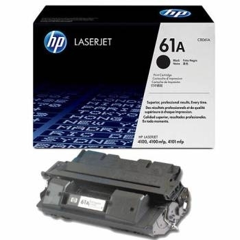 Тонер-картридж HP 61A для LaserJet 4100 ресурс 6000 стор. Black (C8061A) Original - Фото №1
