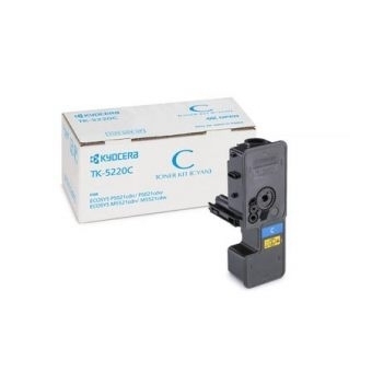 Тонер-картридж Kyocera TK-5220C для ECOSYS P5021cdn/P5021cdw/M5521cdw/M5521cdn ресурс 1200 стр. Cyan (1T02R9CNL1) - Фото №1