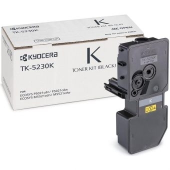 Тонер-картридж Kyocera TK-5230K для ECOSYS P5021cdn/P5021cdw/M5521cdn/M5521cdw ресурс 2600 стр. Black (1T02R90NL0) - Фото №1