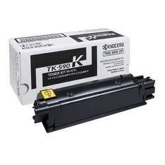 Тонер-картридж Kyoсera Mita TK-590K для FS-C2026/2126/5250 7000 копій Black (1T02KV0NL0) - Фото №1